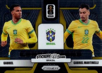 Figurina Gabriel / Gabriel Martinelli - FIFA World Cup 2026. Prizm
 n. C3 - Panini
