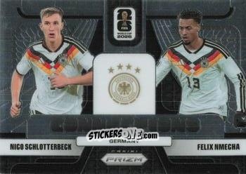 Sticker Felix Nmecha / Nico Schlotterbeck - FIFA World Cup 2026. Prizm
 n. C11 - Panini