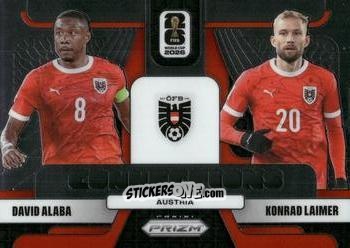 Cromo David Alaba / Konrad Laimer - FIFA World Cup 2026. Prizm
 n. C12 - Panini