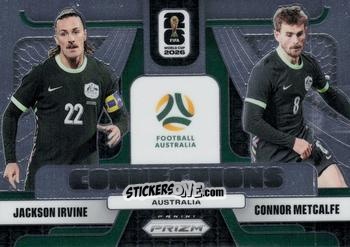 Cromo Connor Metcalfe / Jackson Irvine - FIFA World Cup 2026. Prizm
 n. C13 - Panini