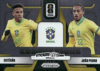 Cromo Estevao / Joao Pedro - FIFA World Cup 2026. Prizm
 n. C15 - Panini