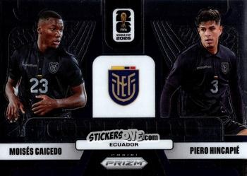 Cromo Moises Caicedo / Piero Hincapie - FIFA World Cup 2026. Prizm
 n. C19 - Panini