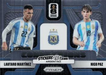 Cromo Lautaro Martinez / Nico Paz - FIFA World Cup 2026. Prizm
 n. C23 - Panini