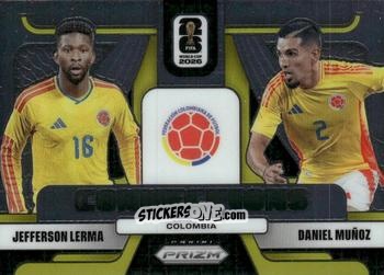Figurina Daniel Munoz / Jefferson Lerma - FIFA World Cup 2026. Prizm
 n. C24 - Panini