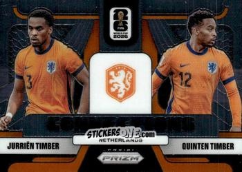 Sticker Jurrien Timber / Quinten Timber - FIFA World Cup 2026. Prizm
 n. C25 - Panini