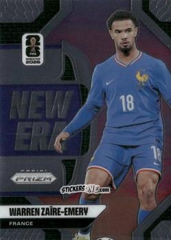 Cromo Warren Zaire-Emery - FIFA World Cup 2026. Prizm
 n. NE25 - Panini