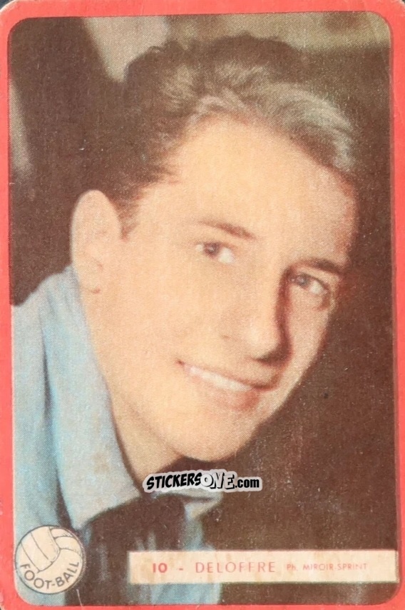 Sticker Deloffre - Football 1960
 n. 10 - Miroir-Sprint