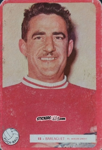 Cromo Pierre Barlaguet - Football 1960
 n. 15 - Miroir-Sprint