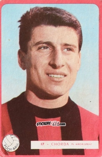 Cromo Chorda - Football 1960
 n. 17 - Miroir-Sprint