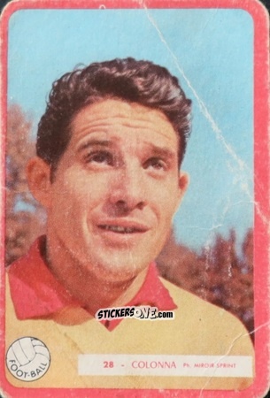 Figurina Colonna - Football 1960
 n. 28 - Miroir-Sprint