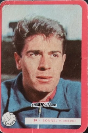 Sticker Bonnel - Football 1960
 n. 29 - Miroir-Sprint