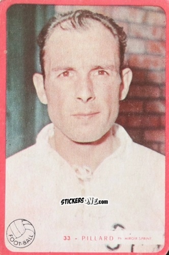 Cromo Pillard - Football 1960
 n. 33 - Miroir-Sprint