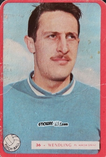 Sticker Wendling - Football 1960
 n. 36 - Miroir-Sprint