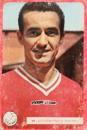 Cromo Pires Constantino - Football 1960
 n. 39 - Miroir-Sprint