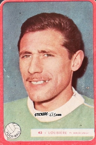 Cromo Loubiere - Football 1960
 n. 43 - Miroir-Sprint