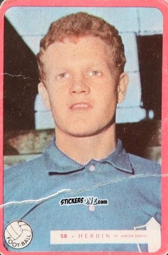 Sticker Herbin - Football 1960
 n. 58 - Miroir-Sprint