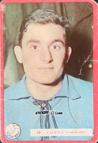 Sticker Alain Cornu - Football 1960
 n. 59 - Miroir-Sprint