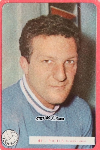 Cromo Rahis - Football 1960
 n. 61 - Miroir-Sprint