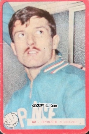 Cromo Georges Peyroche - Football 1960
 n. 62 - Miroir-Sprint