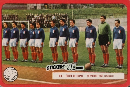 Cromo Team Photo - Football 1960
 n. 76 - Miroir-Sprint