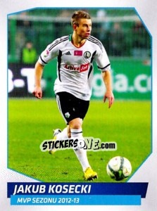 Sticker Kosecki - Ekstraklasa 2013-2014 n. 5 - Panini