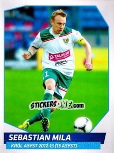 Sticker Mila - Ekstraklasa 2013-2014 n. 7 - Panini