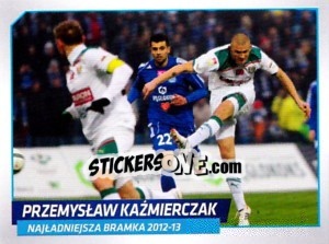 Sticker Kazmierczak - Ekstraklasa 2013-2014 n. 9 - Panini
