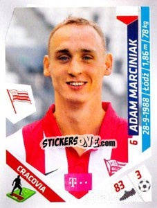 Sticker Marciniak - Ekstraklasa 2013-2014 n. 22 - Panini