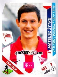 Cromo Zytko - Ekstraklasa 2013-2014 - Panini