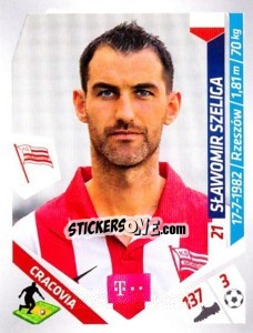 Sticker Szelica - Ekstraklasa 2013-2014 n. 31 - Panini