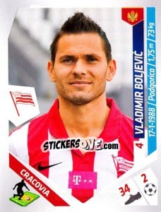 Sticker Boljevic - Ekstraklasa 2013-2014 n. 37 - Panini