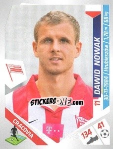 Sticker Nowak - Ekstraklasa 2013-2014 - Panini