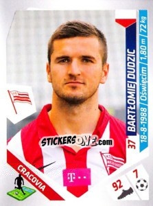 Figurina Dudzic - Ekstraklasa 2013-2014 - Panini