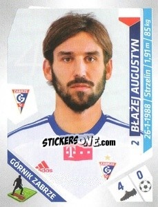 Sticker Augustyn - Ekstraklasa 2013-2014 n. 41 - Panini