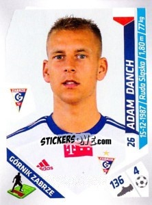 Figurina Danch - Ekstraklasa 2013-2014 - Panini