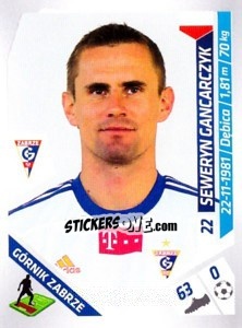 Sticker Ganczarczyk - Ekstraklasa 2013-2014 n. 43 - Panini