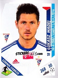 Figurina Madej - Ekstraklasa 2013-2014 - Panini