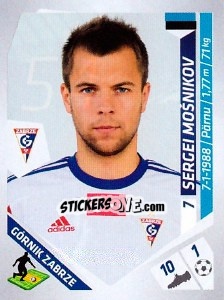 Sticker Mosnikov - Ekstraklasa 2013-2014 - Panini