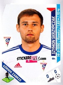 Sticker Skrzypczak - Ekstraklasa 2013-2014 n. 58 - Panini
