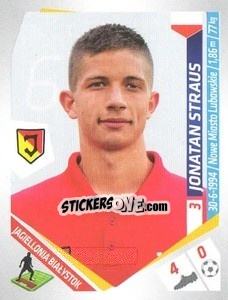 Sticker Straus - Ekstraklasa 2013-2014 n. 65 - Panini