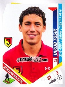 Sticker Tosik - Ekstraklasa 2013-2014 n. 66 - Panini
