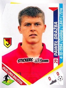 Sticker Drazba - Ekstraklasa 2013-2014 - Panini