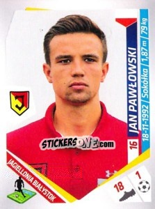 Cromo Pawlowski - Ekstraklasa 2013-2014 - Panini