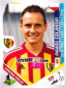 Cromo Golanski - Ekstraklasa 2013-2014 - Panini