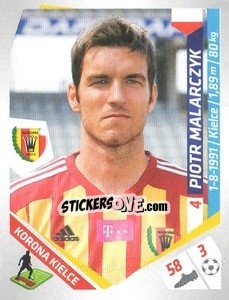 Sticker Malarczyk - Ekstraklasa 2013-2014 n. 84 - Panini