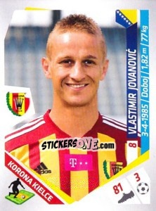 Sticker Jovanovic - Ekstraklasa 2013-2014 - Panini