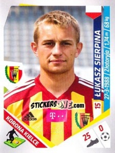 Sticker Sierpina - Ekstraklasa 2013-2014 - Panini