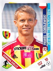 Cromo Sobolewski - Ekstraklasa 2013-2014 n. 95 - Panini