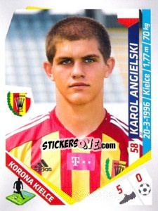 Figurina Angielski - Ekstraklasa 2013-2014 - Panini