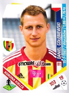 Figurina Golebiewski - Ekstraklasa 2013-2014 - Panini